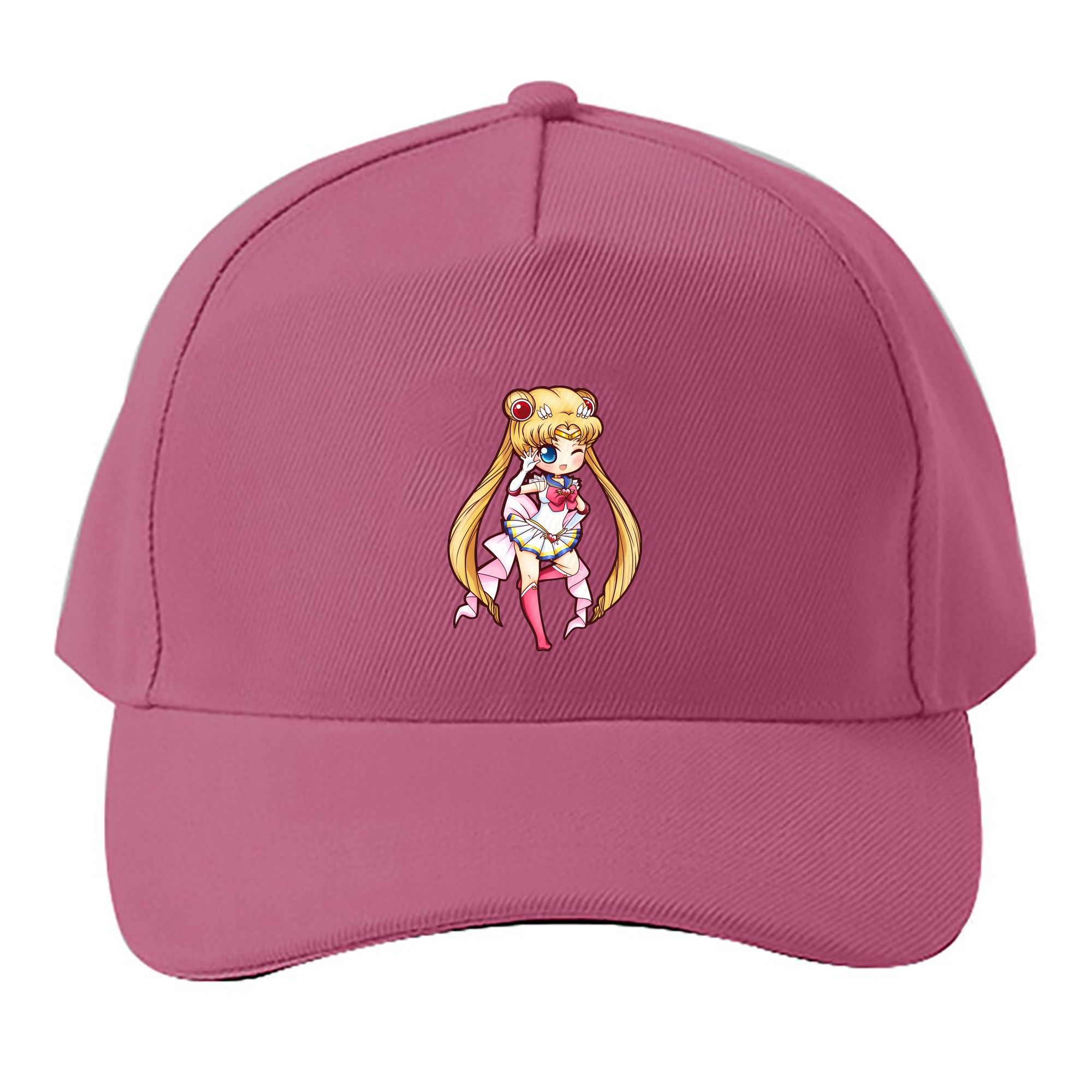 （画像用） 美少女戦士セーラームーン 月野 うさぎ つきの うさぎ Sailor Moon Tsukino Usagi ベースボールキャップ 綿100％ 男女兼用 帽子 スポーツ